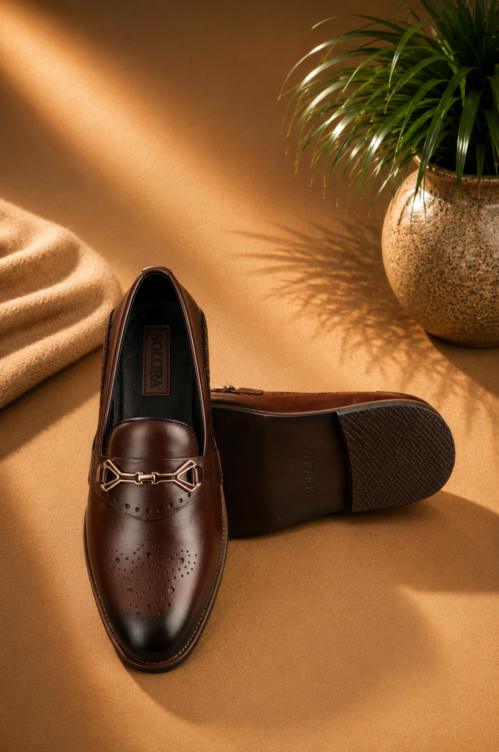 Brown Bit Loafer