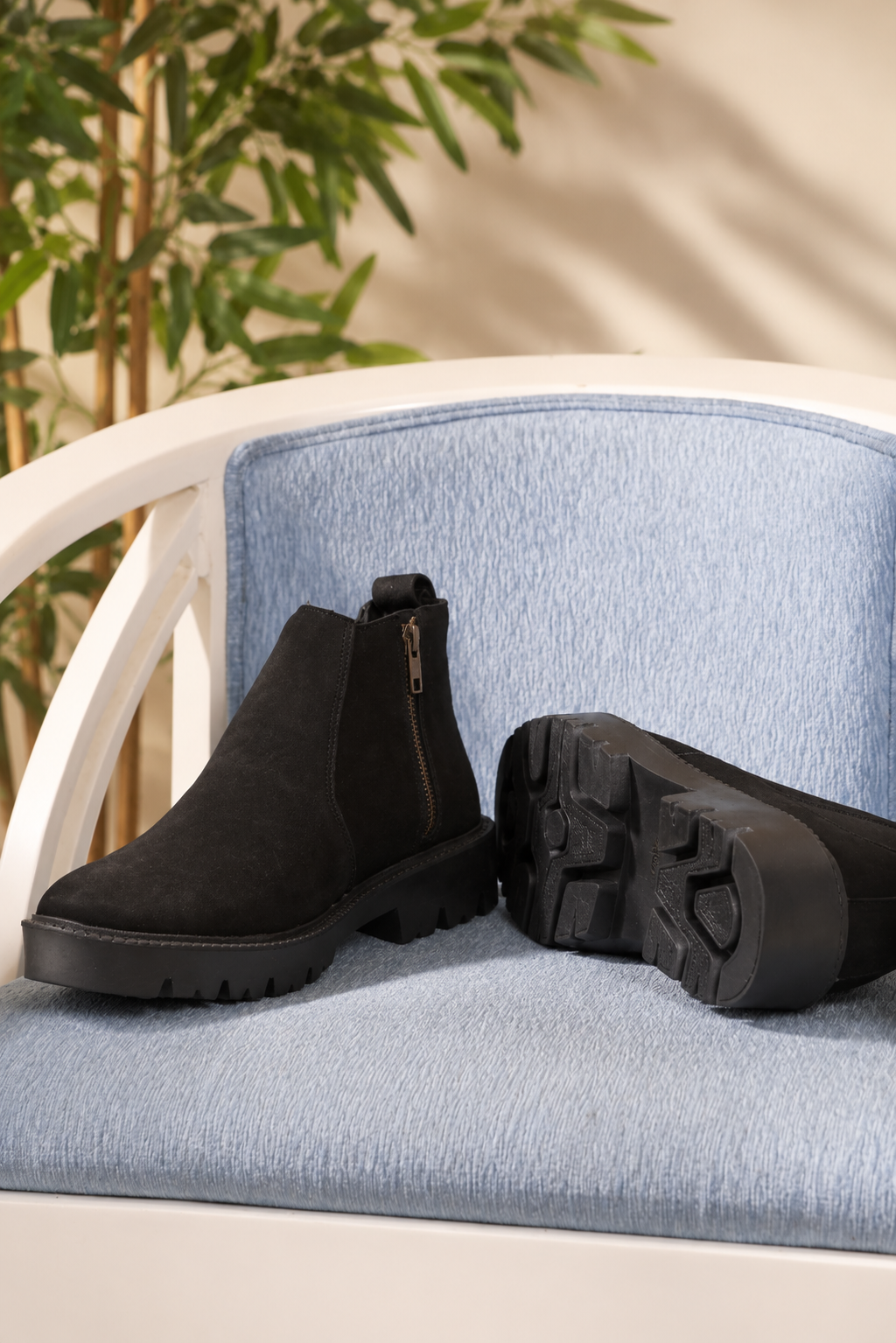 Suede Chunky Chelsea
