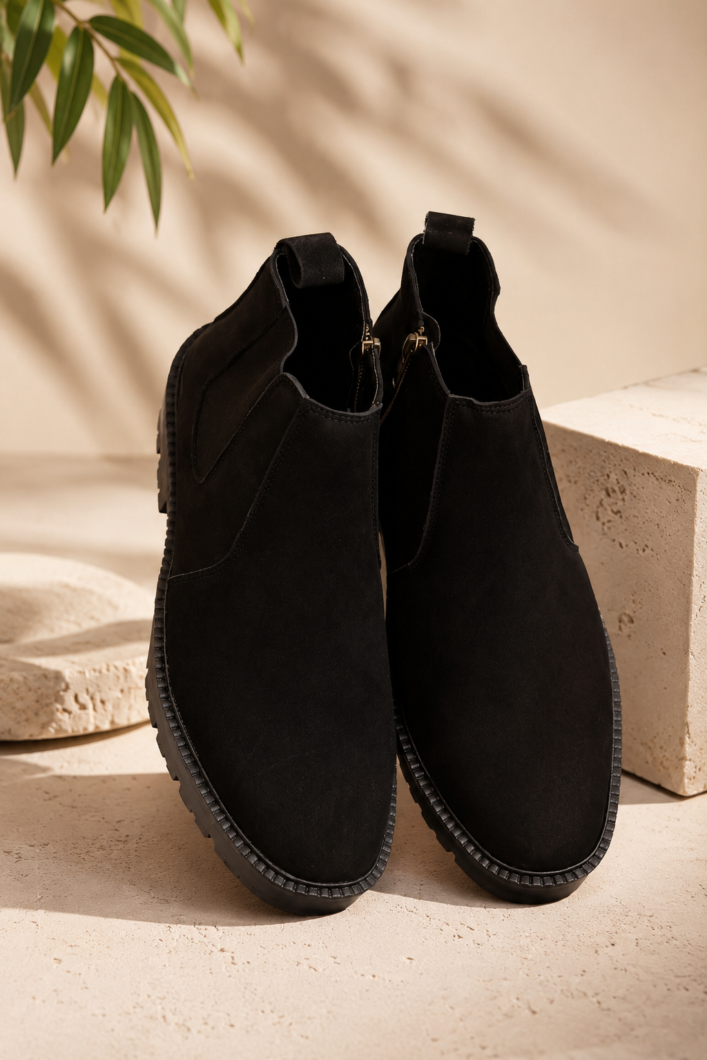 Suede Chunky Chelsea