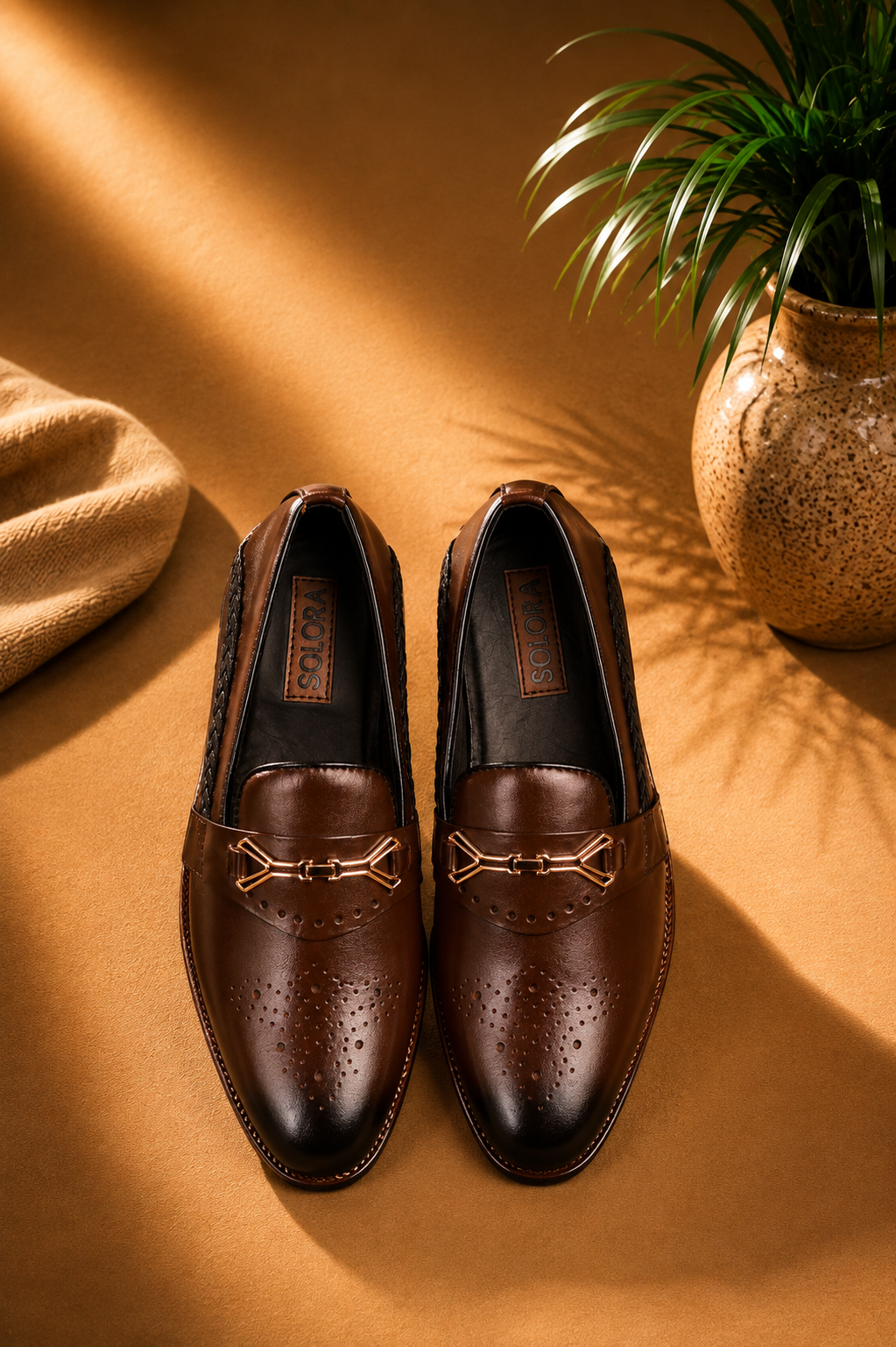 Brown Bit Loafer
